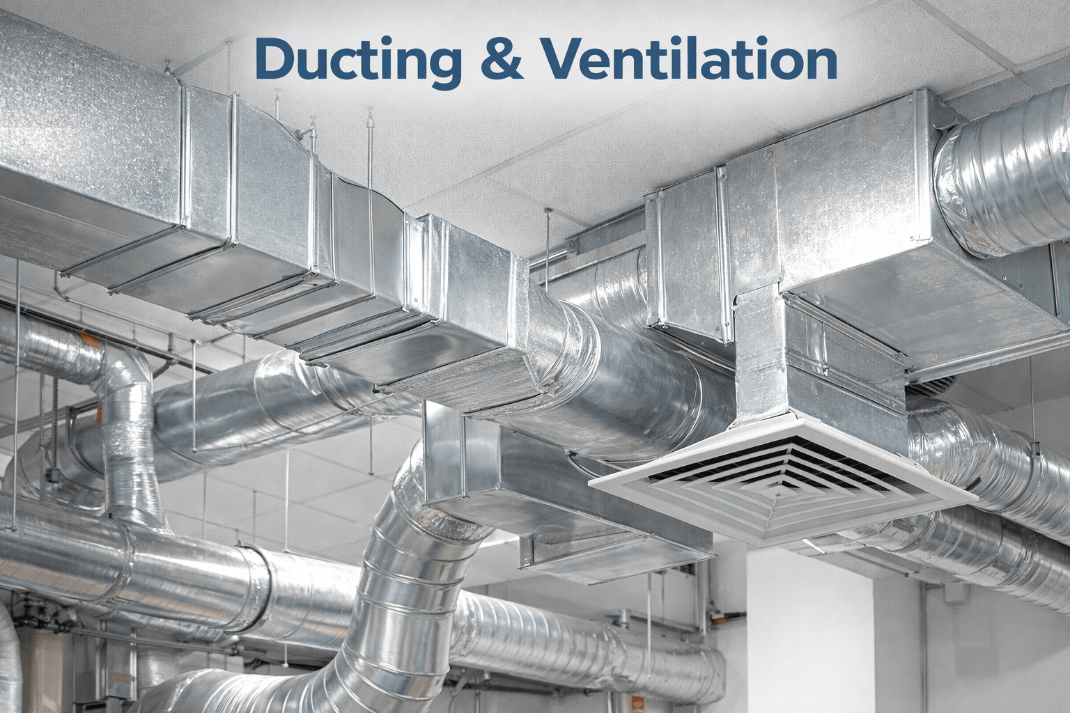 DUCTING PIPES IN AIR CONDITIONING